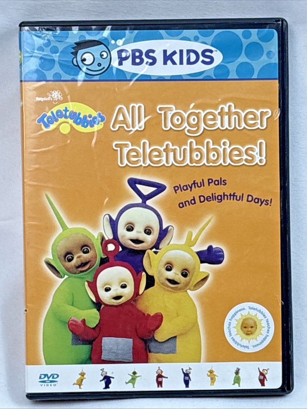 Teletubbies All Together Teletubbies! (DVD, 2005) PBS Kids Tested